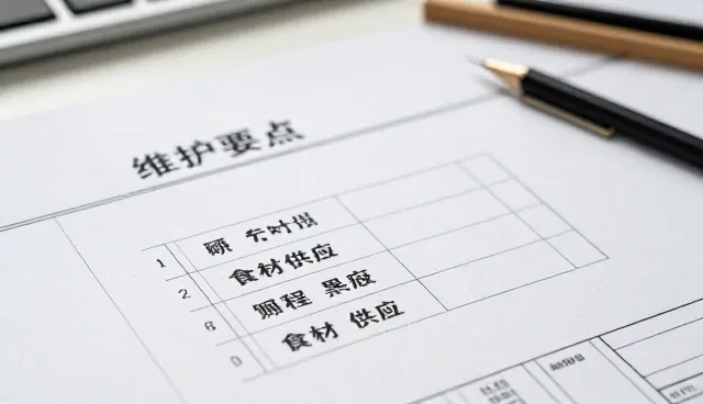食材供应性能与适用条件的适配方案解析